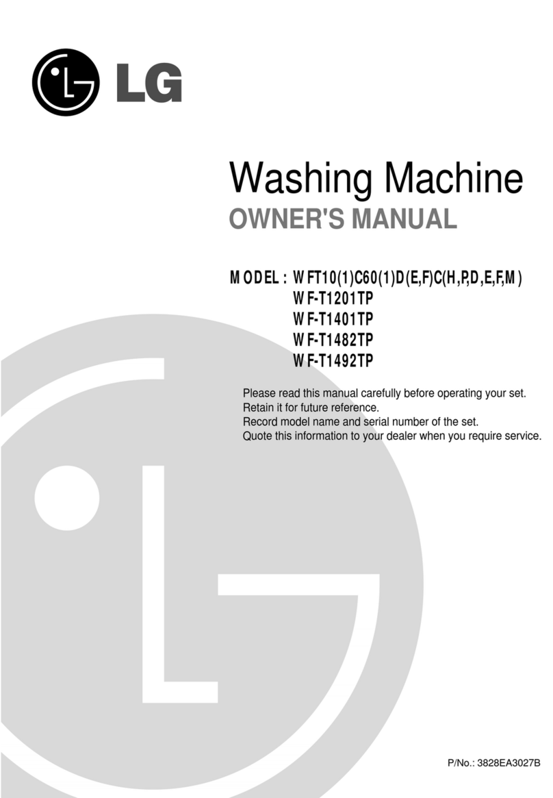 LG WF-T1201TP Manuel utilisateur