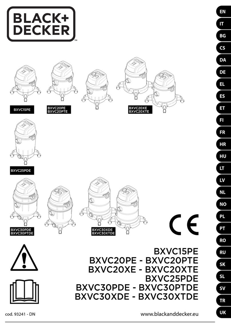 Stanley BXVC15PE Manuel utilisateur