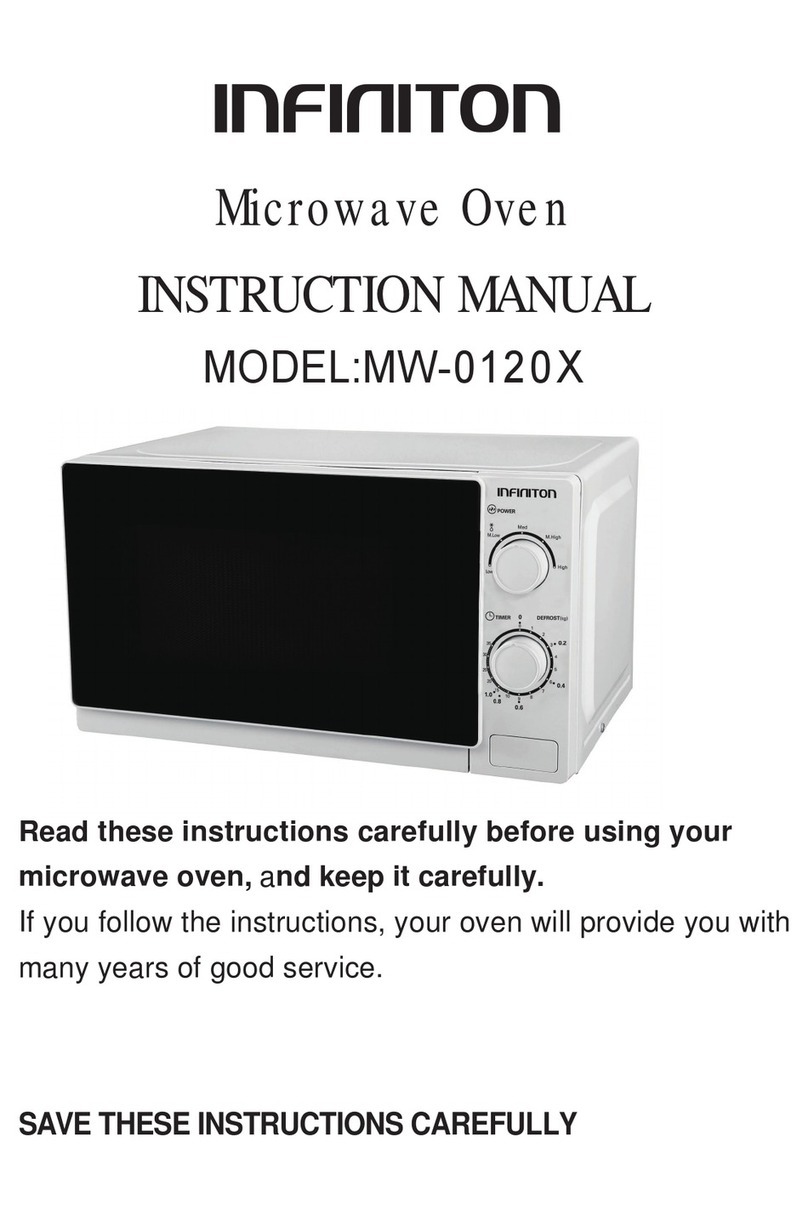 Infiniton MW-0120X Manuel utilisateur