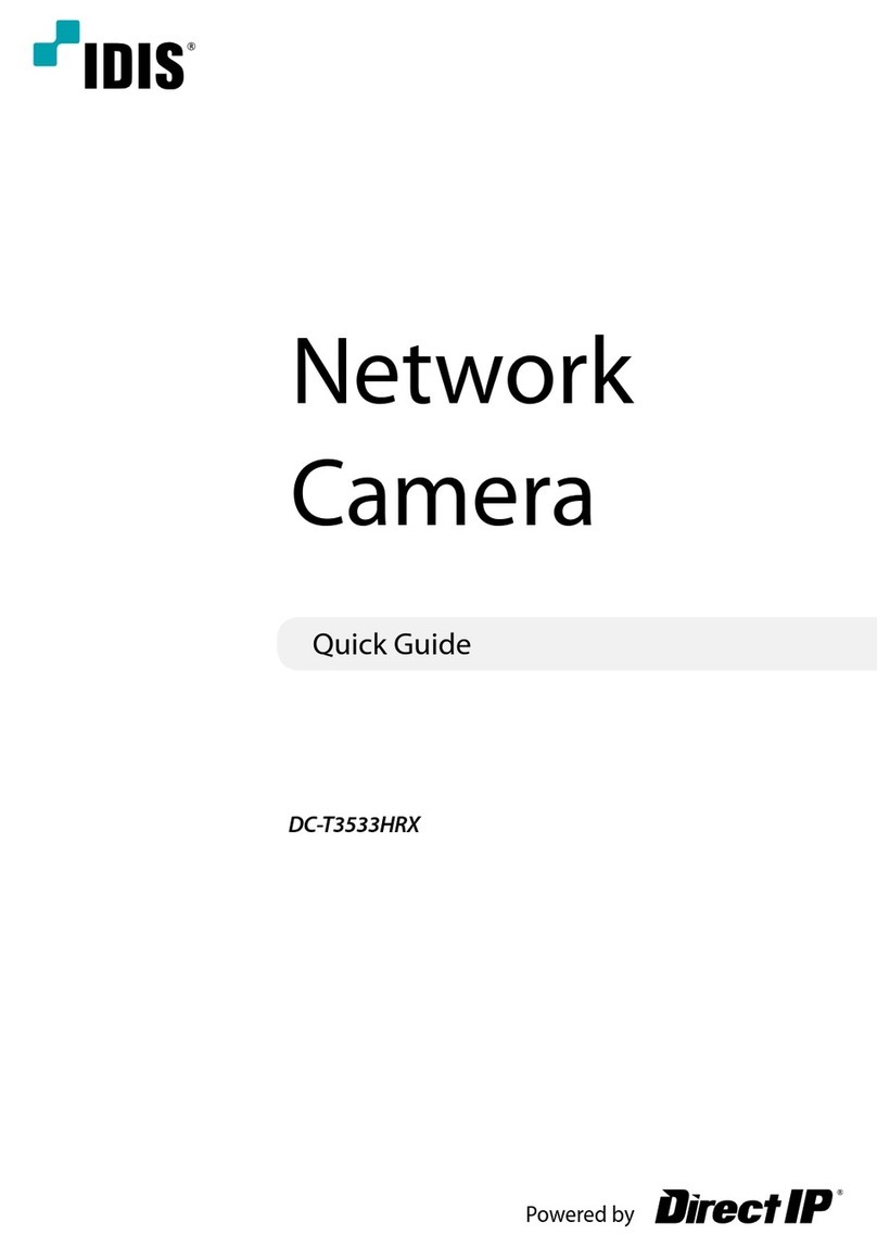 Idis DC-T3533HRX Manuel utilisateur
