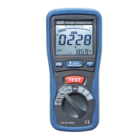 CEM DT-5505 Manuel utilisateur