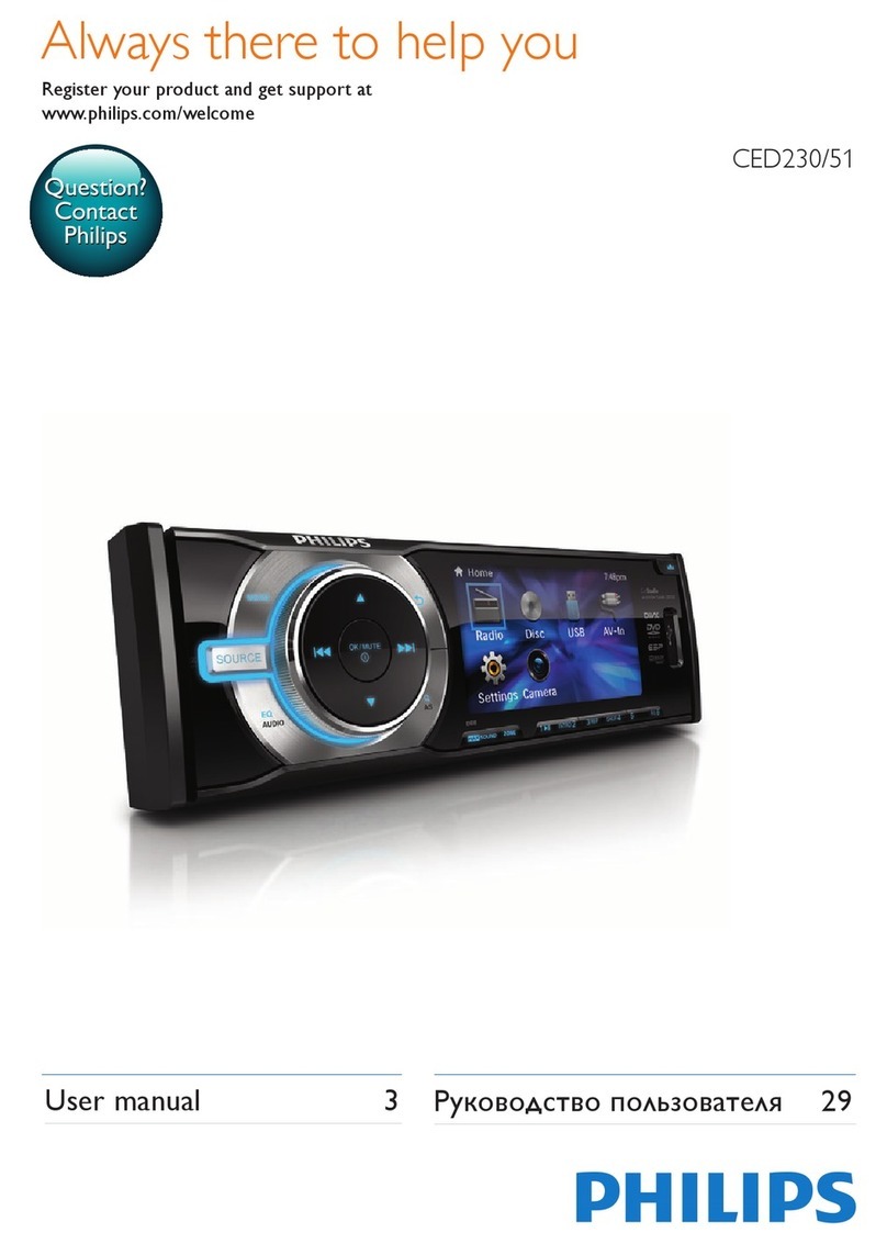 Philips CED230/51 Manuel utilisateur