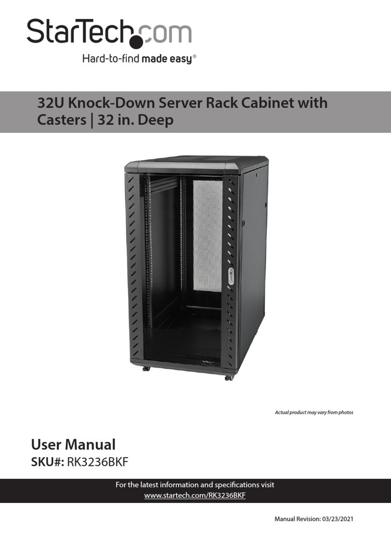 StarTech.com RK3236BKF Manuel utilisateur StarTech.com RK3236BKF Manuel utilisateur