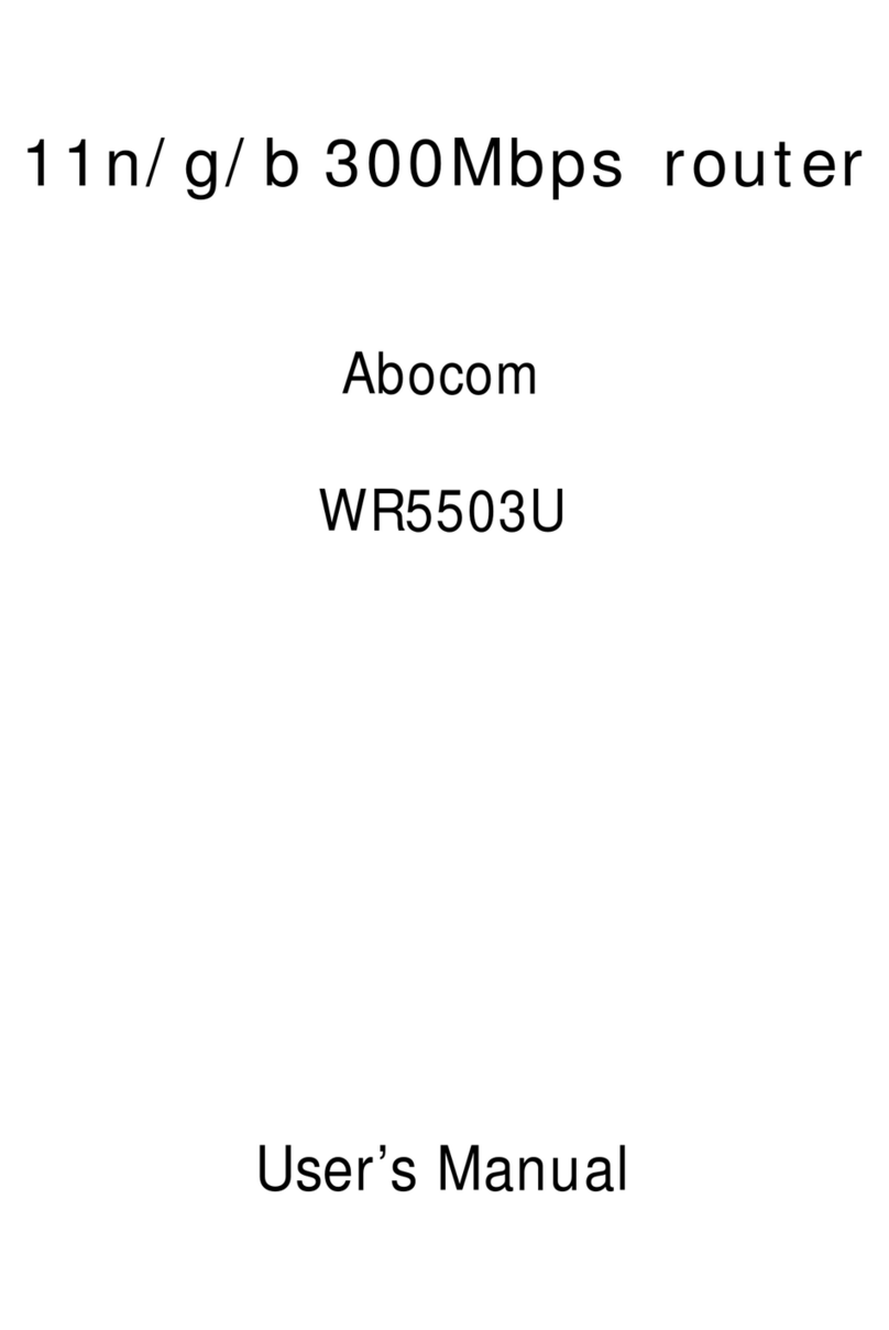Abocom WR5503U Manuel utilisateur Abocom WR5503U Manuel utilisateur