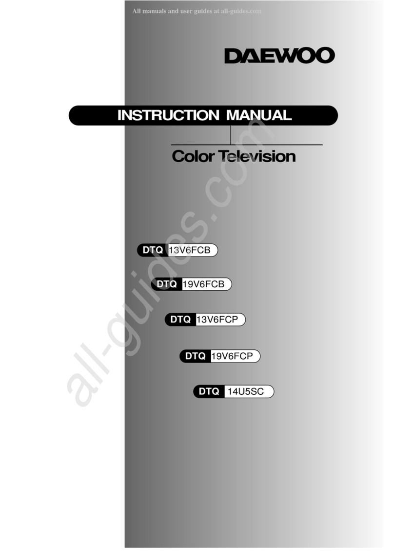Daewoo DTQ-13V6FCB Manuel utilisateur