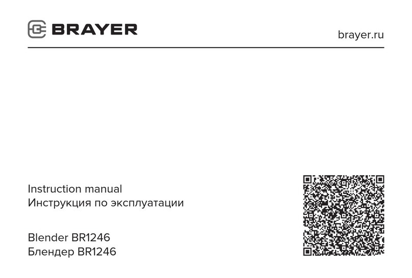 BRAYER BR1246 Manuel utilisateur