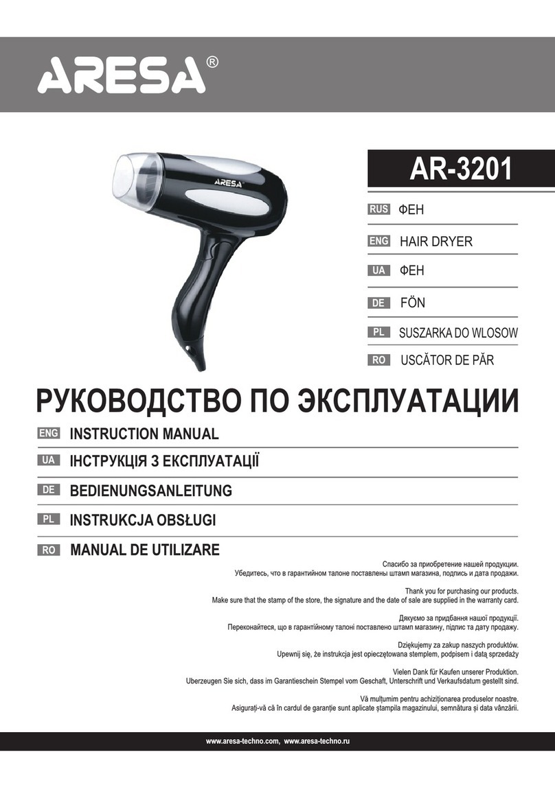 ARESA AR-3201 Manuel utilisateur