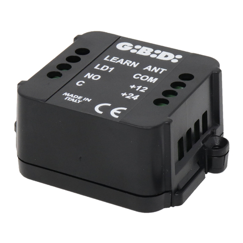 GBD DRS4331 Manuel utilisateur