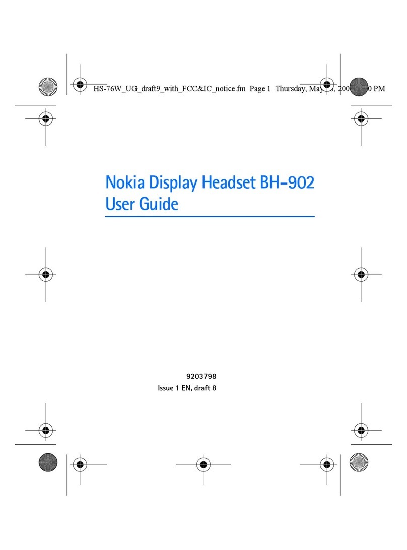 Nokia HS-76W Manuel utilisateur