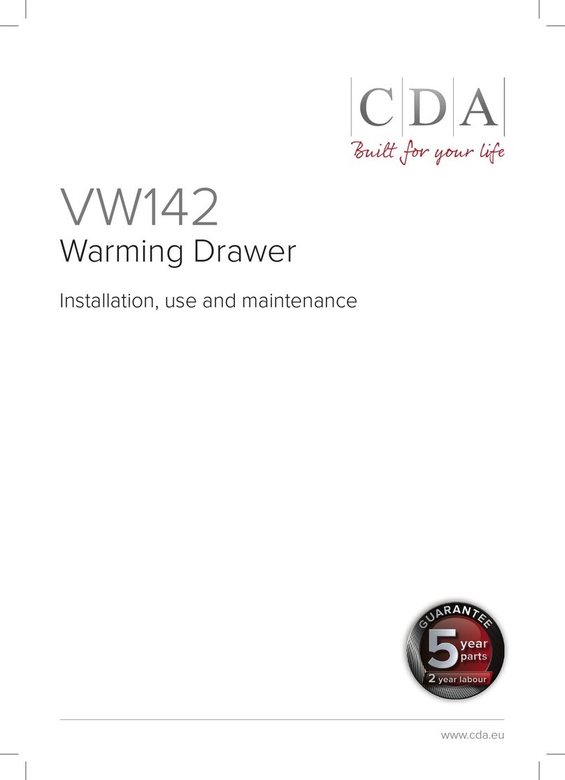 CDA VW142 Manuel utilisateur
