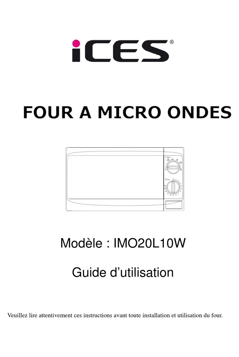 iCES IMO20L10W Manuel utilisateur iCES IMO20L10W Manuel utilisateur
