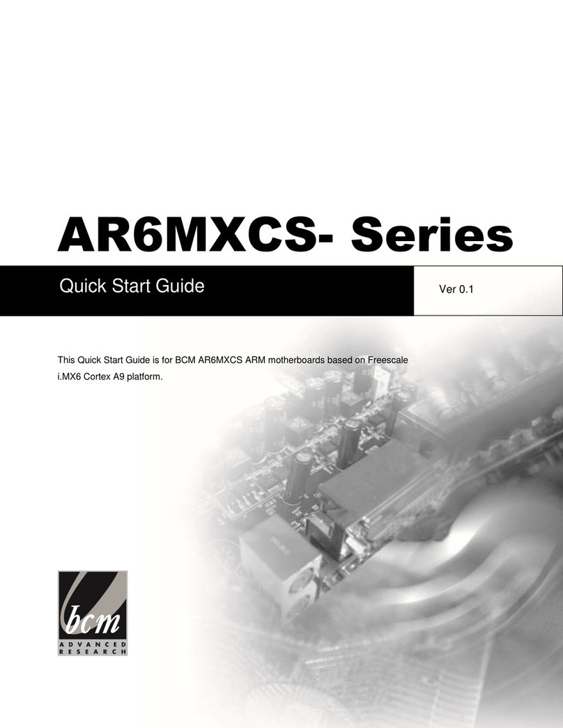 BCM AR6MXCS-DEV Manuel utilisateur BCM AR6MXCS-DEV Manuel utilisateur