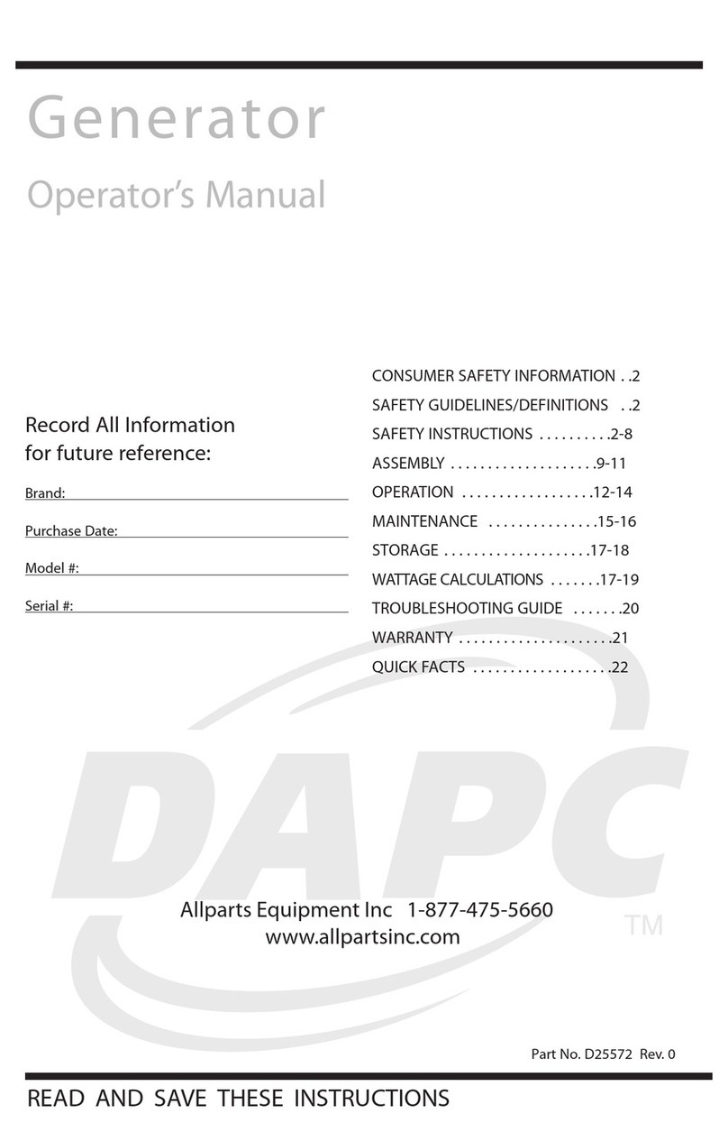 DeVilbiss GT5251-1 Manuel utilisateur