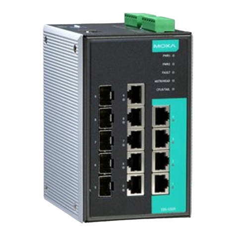 Moxa Technologies EtherDevice EDS-G509-T Manuel