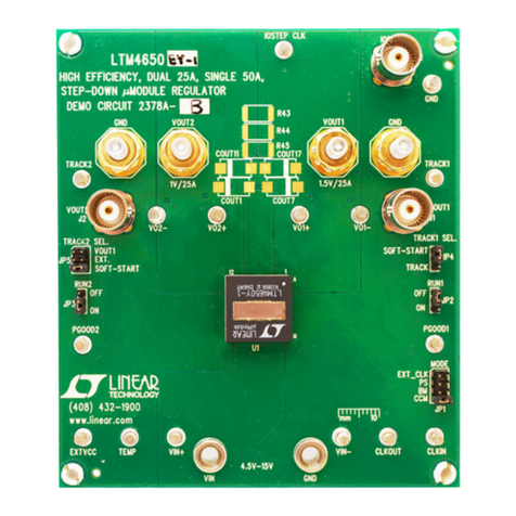 Linear Technology LTM4650-1 Guide de configuration rapide