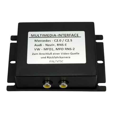 Car-Interface CI-C1-RNSE Manuel utilisateur