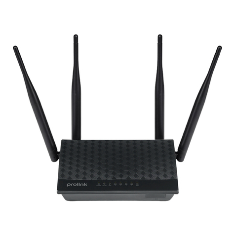 PROLiNK PRC3801v2 Manuel utilisateur