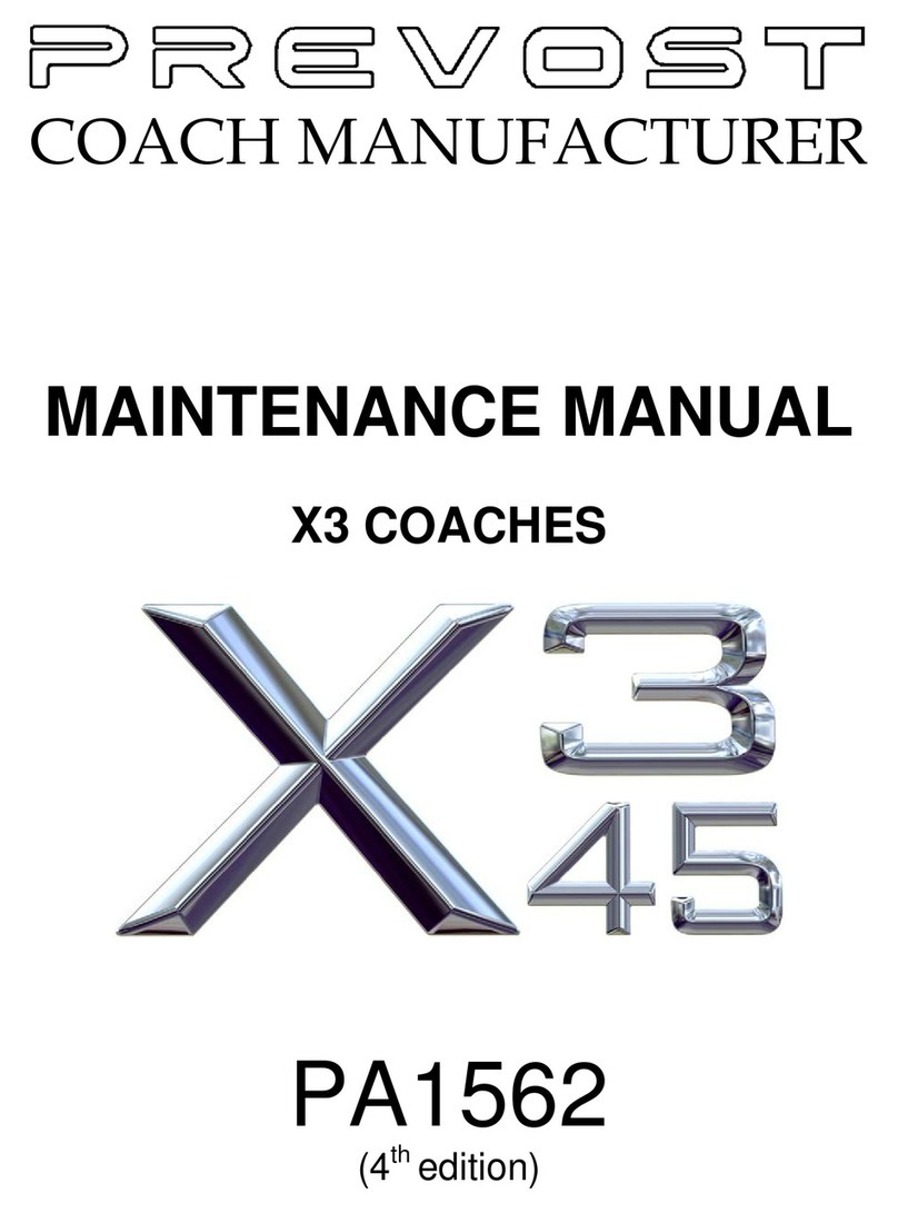 PREVOST X3-45 Multiplex Manuel utilisateur