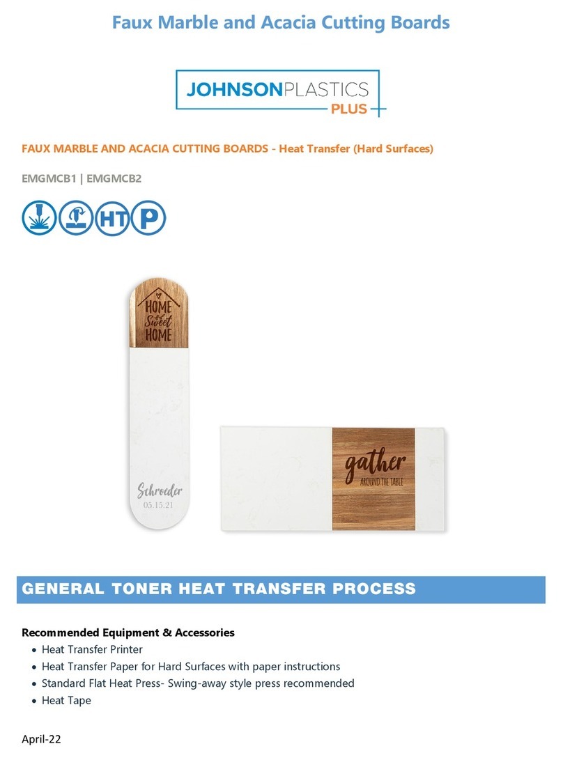 Johnson Plastics Plus EMGMCB1 Manuel utilisateur