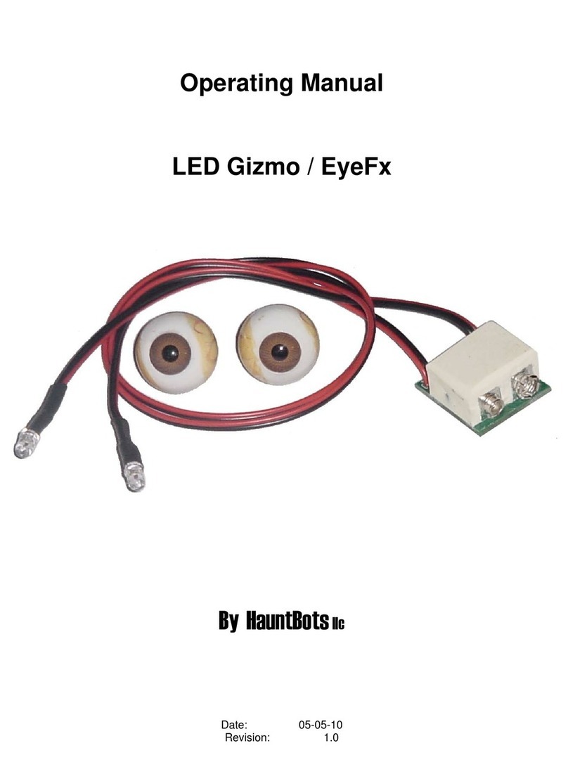 HauntBots EyeFx Manuel utilisateur
