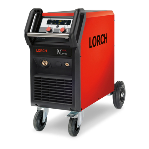 LORCH M-Pro Performance Series Manuel utilisateur