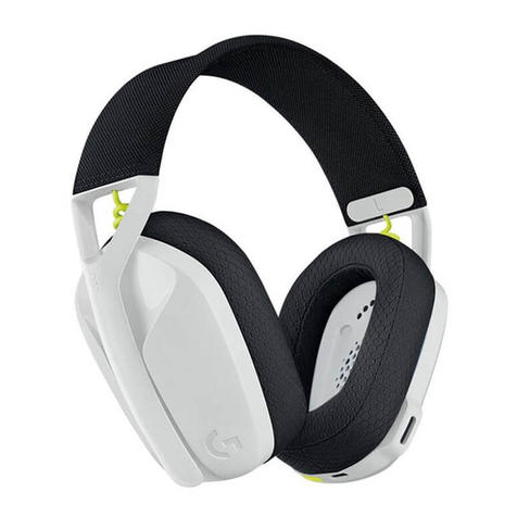 Logitech G435 SE Manuel utilisateur
