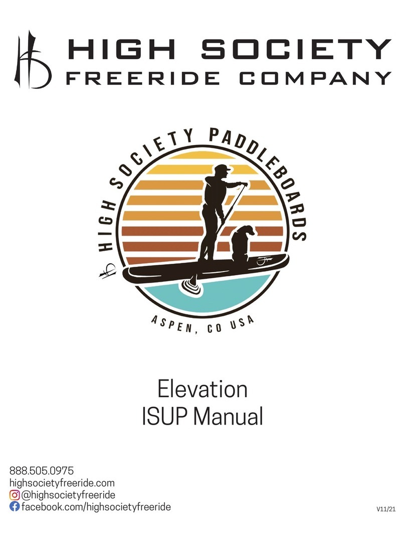 HIGH SOCIETY Elevation Manuel utilisateur HIGH SOCIETY Elevation Manuel utilisateur