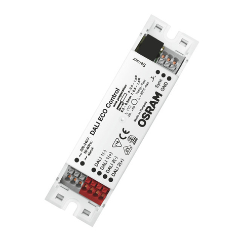 Osram DALIeco Manuel du propriétaire