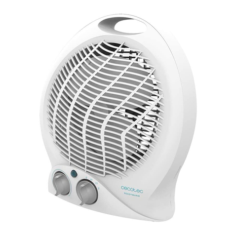 cecotec Ready Warm 9790 Force Manuel utilisateur