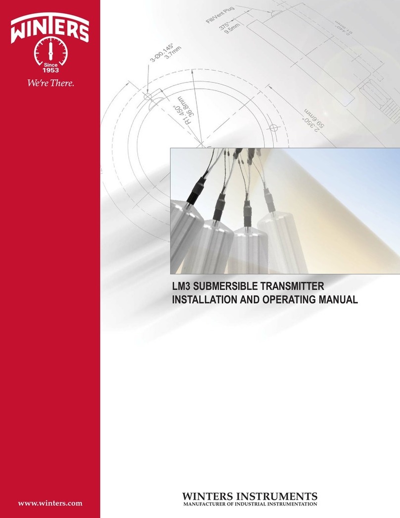 Winters LM3 Manuel utilisateur Winters LM3 Manuel utilisateur