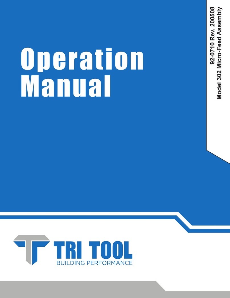 TRI tool 302 Manuel utilisateur