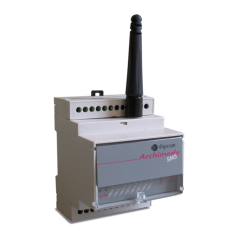 Digicom Archimede SMS Manuel utilisateur