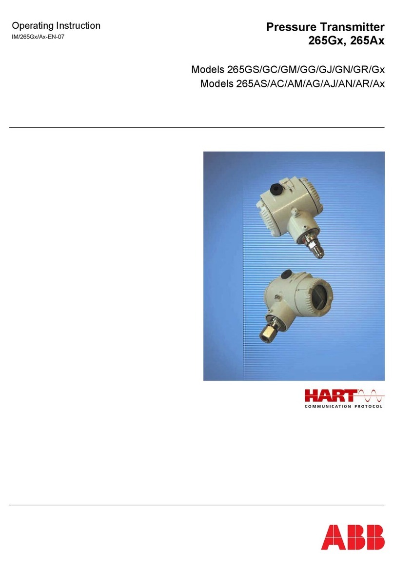 ABB 265GS Manuel utilisateur