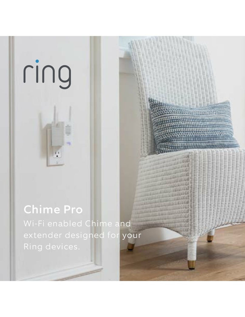 ring Chime Pro Manuel utilisateur