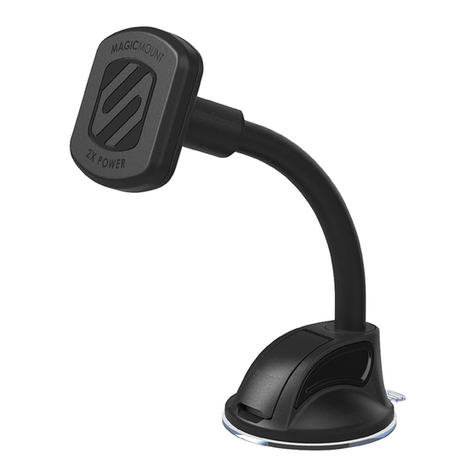 Scosche MAGICMOUNT Manuel utilisateur