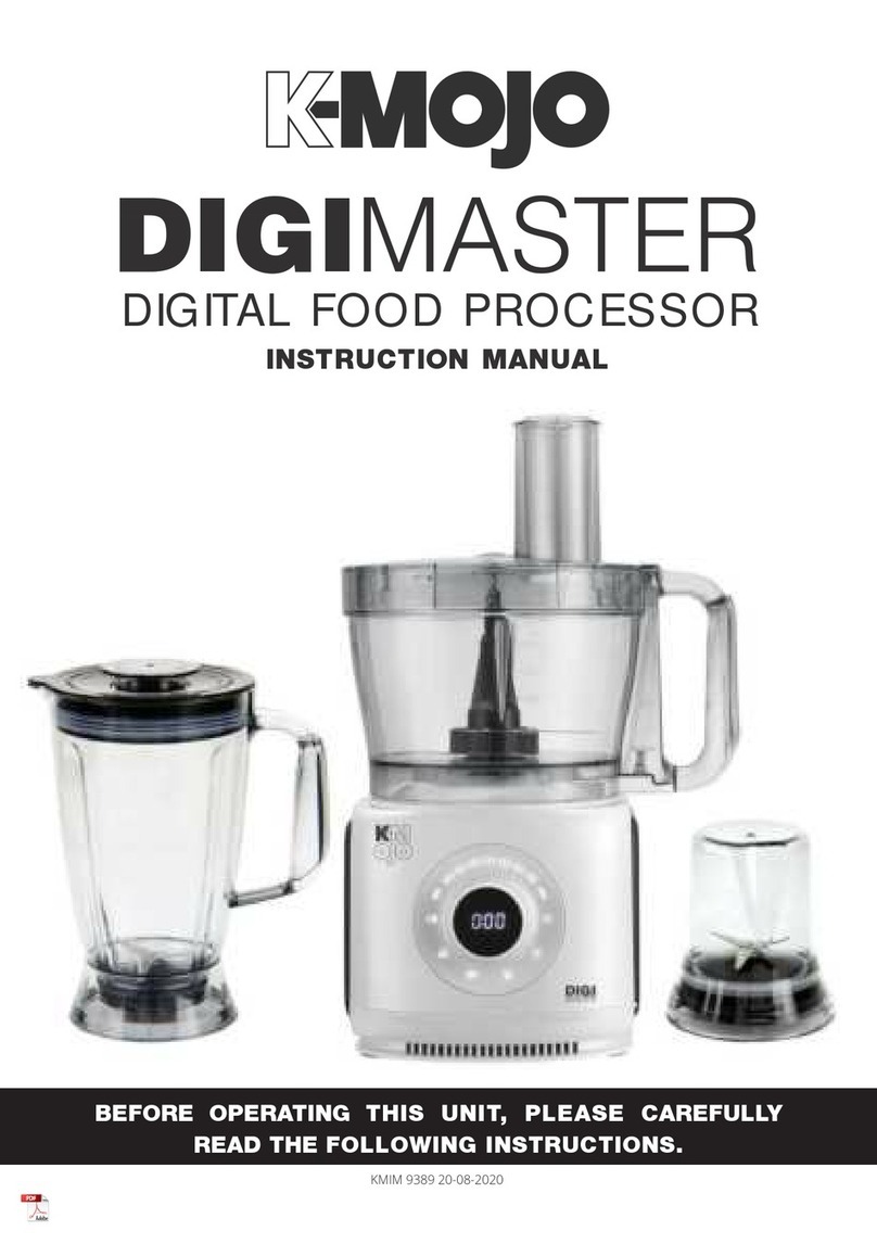 k-mojo DIGIMASTER Manuel utilisateur