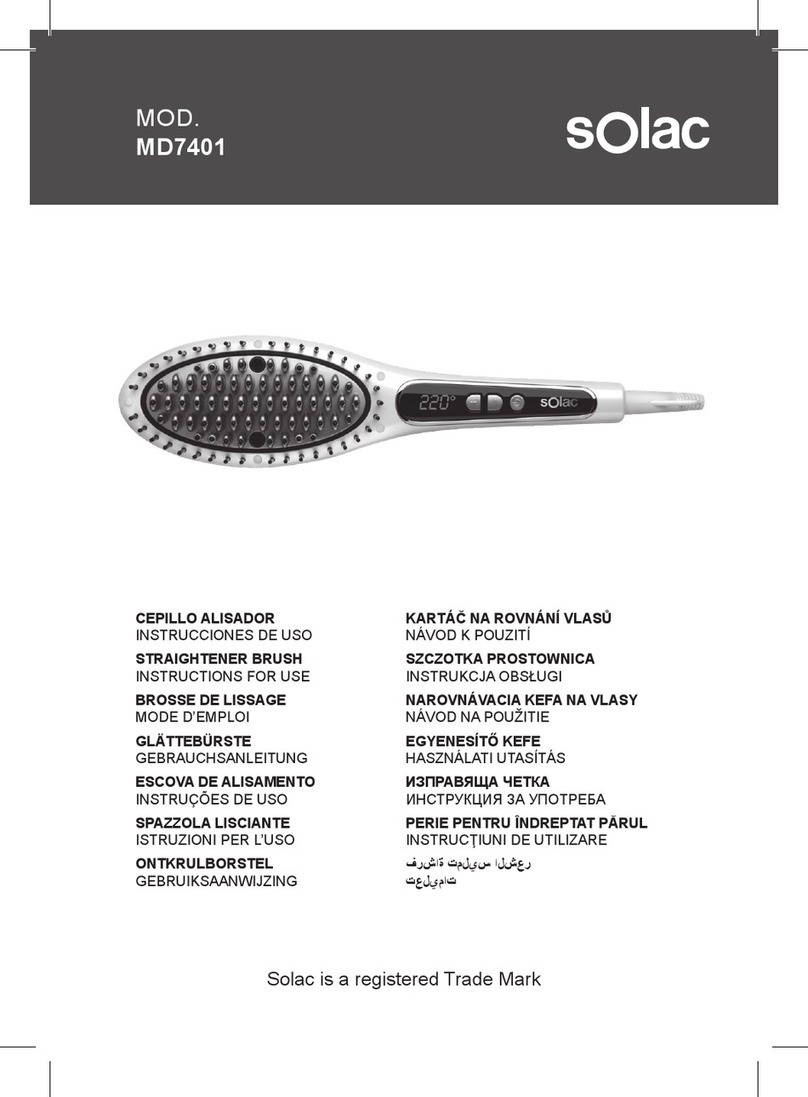 SOLAC MD7401 Manuel utilisateur